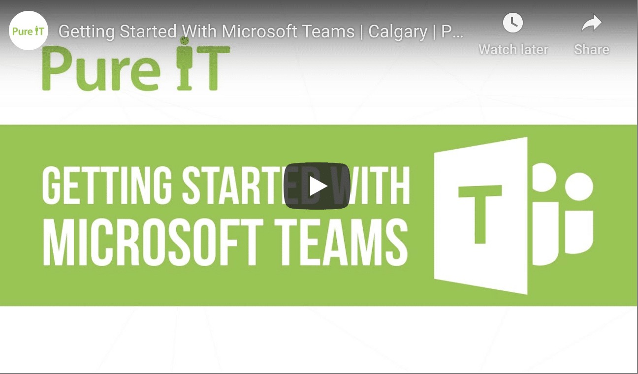 Getting Started With Microsoft Teams