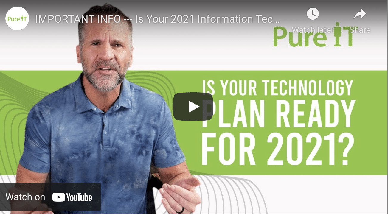 Business Information Technology Planning In 2021