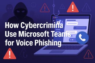 Cybercriminals Using Microsoft Teams Claiming To Be Their Outsourced IT Company