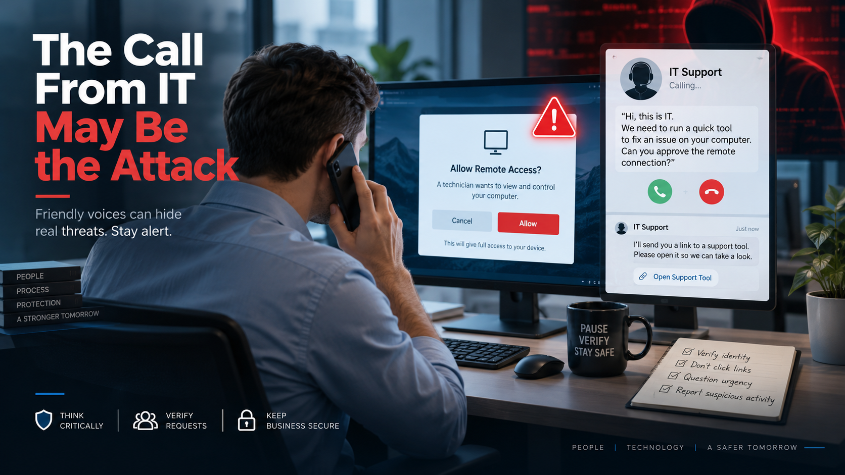 Hackers Have Learned to Sound Like Your Help Desk